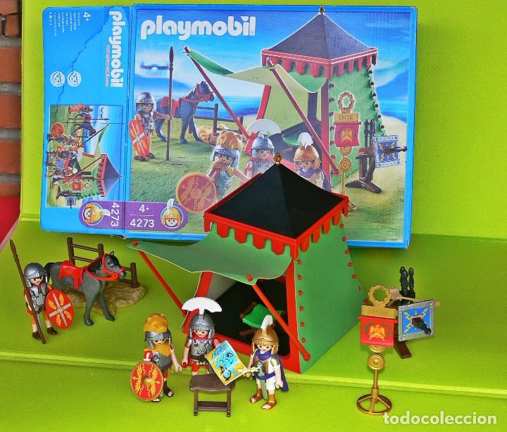 campamento romano playmobil