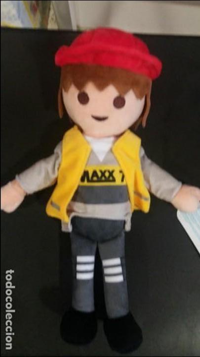 Playmobil: PLAYMOBIL PELUCHE OBRERO. NUEVO EN PERFECTO ESTADO.