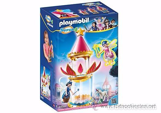 Playmobil: playmobil. super4. 6688. Torre m&aacute;gica carrusel m&uacute;sica. A estrenar en caja!! Oferta!!