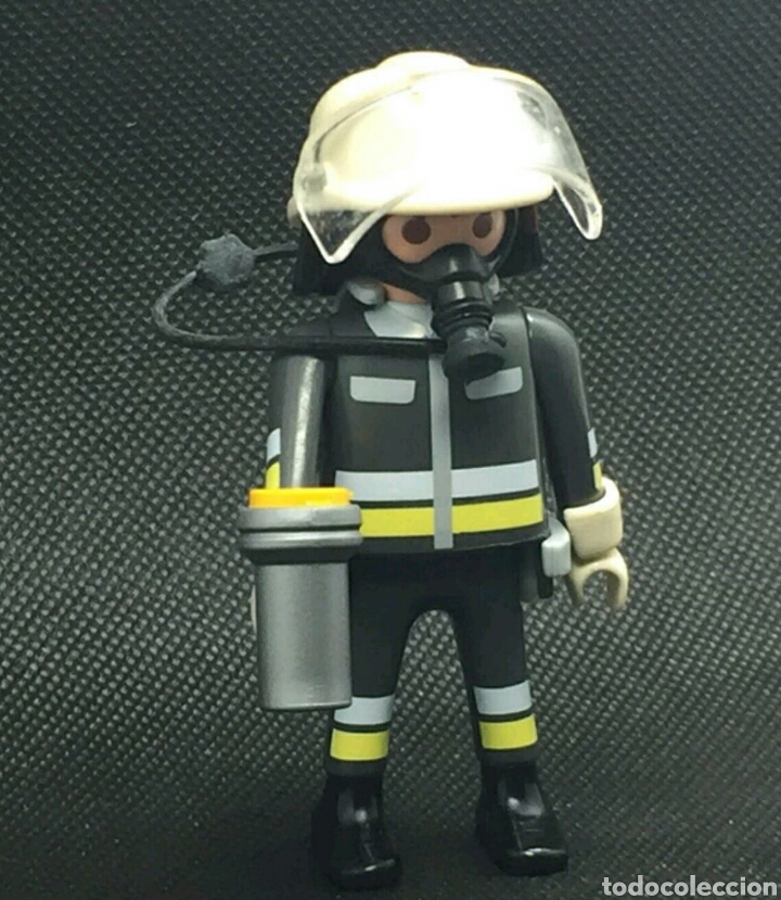 muñecos bomberos playmobil