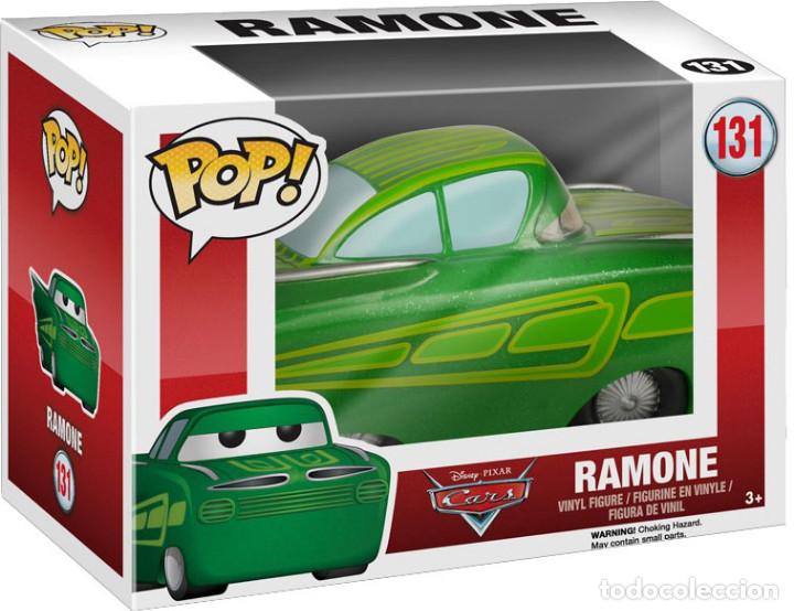 Playmobil: Figura de Ramone (Cars). Edici&oacute;n Exclusiva Verde (Funko). NUEVA EN CAJA. CAJA ALGO DESGASTADA!!.