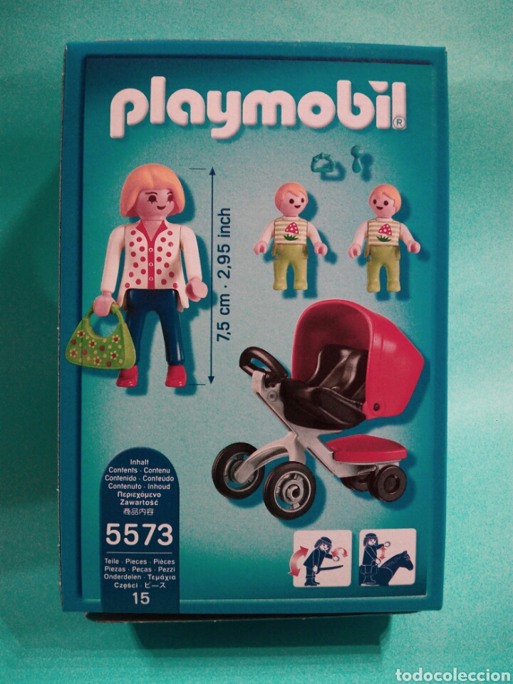 playmobil carrito gemelar