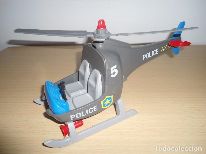 helicoptero policia playmobil