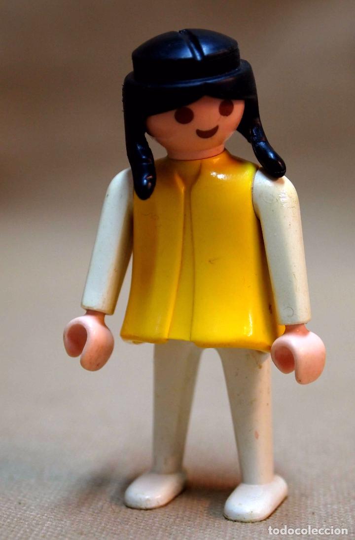 Playmobil: PLAYMOBIL, FIGURA ARTICULADA, GEOBRA, 1974, NI&Ntilde;A