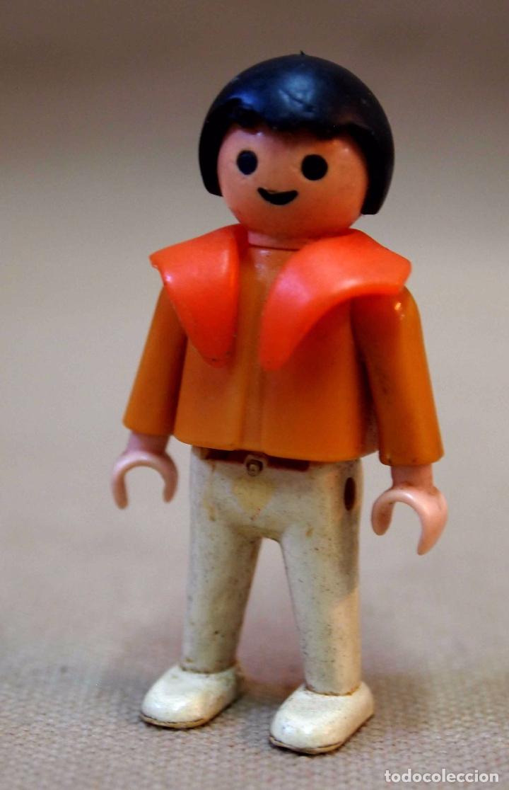 Playmobil: PLAYMOBIL, FIGURA ARTICULADA, GEOBRA, 1981, NI&Ntilde;O