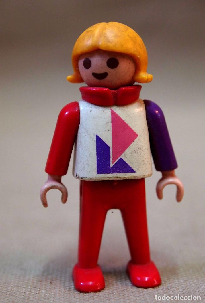 Playmobil: PLAYMOBIL, FIGURA ARTICULADA, GEOBRA, 1981, NI&Ntilde;A
