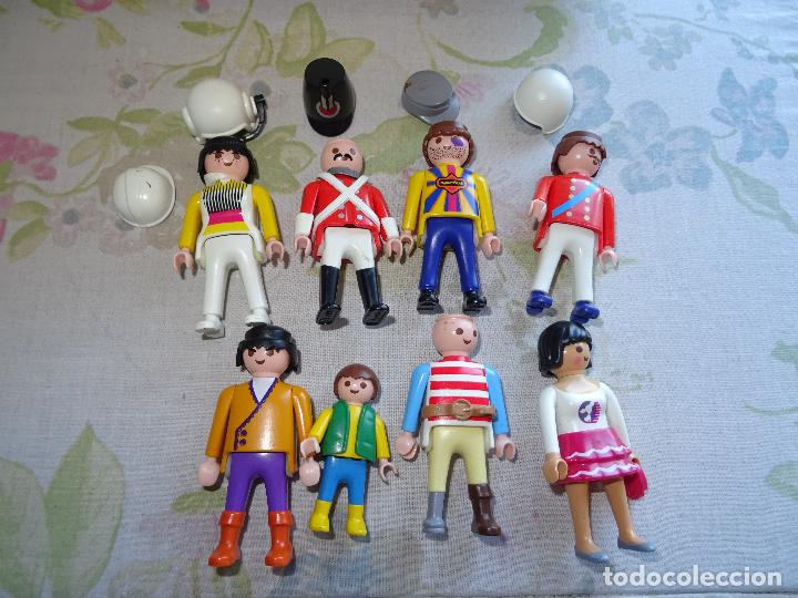 Playmobil: LOTE DE PLAYMOBIL - PERSONAJES Y CASCOS