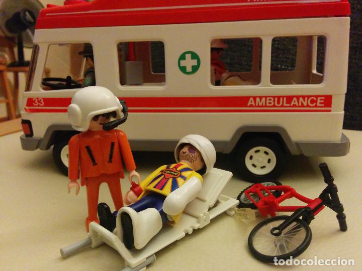 helicoptero ambulancia playmobil