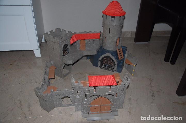 Playmobil: PLAYMOBIL CASTILLO MEDIEVAL ENORME SEMICOMPLETO CABALLEROS REYES SOLDADOS