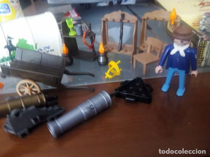 Playmobil: lote playmobil ca&ntilde;ones click - Foto 1