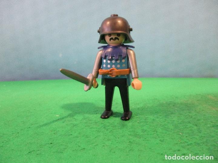 Playmobil: PLAYMOBIL-MEDIEVAL-SOLDADO-CASTILLO