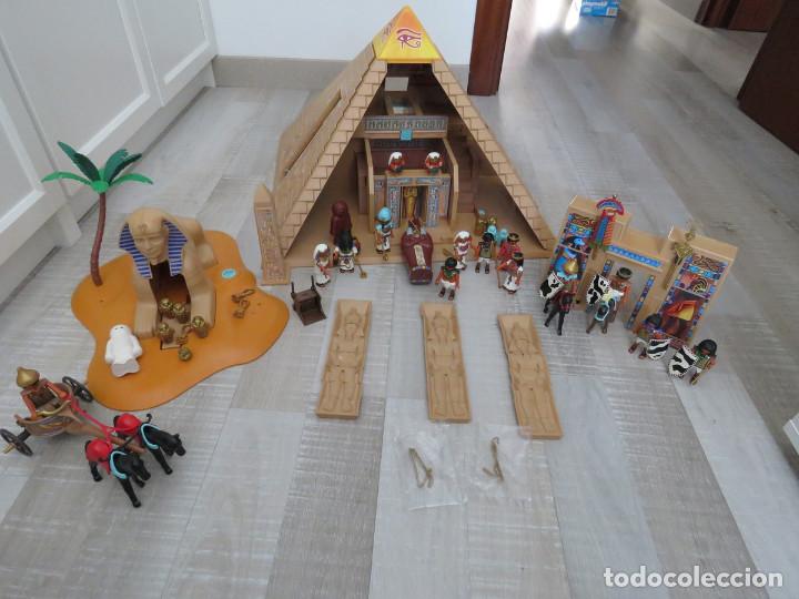 playmobil faraones piramide