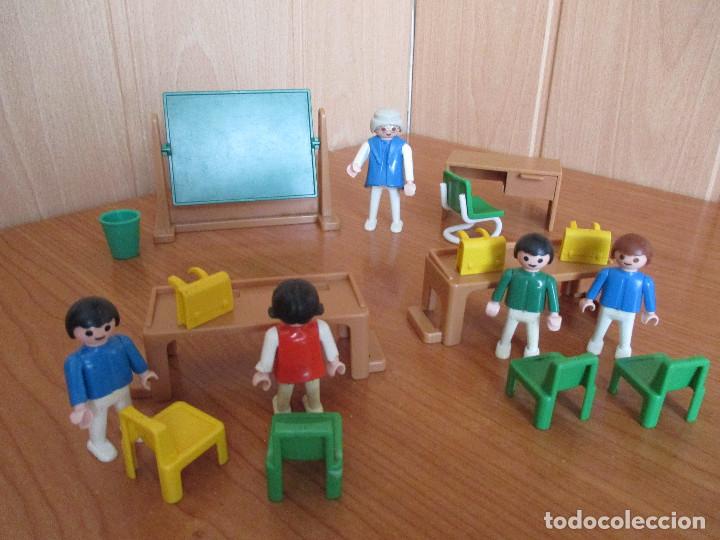 Playmobil: PLAYMOBIL:  GEOBRA  REF. 3522. ESCUELA (INCOMPLETO)