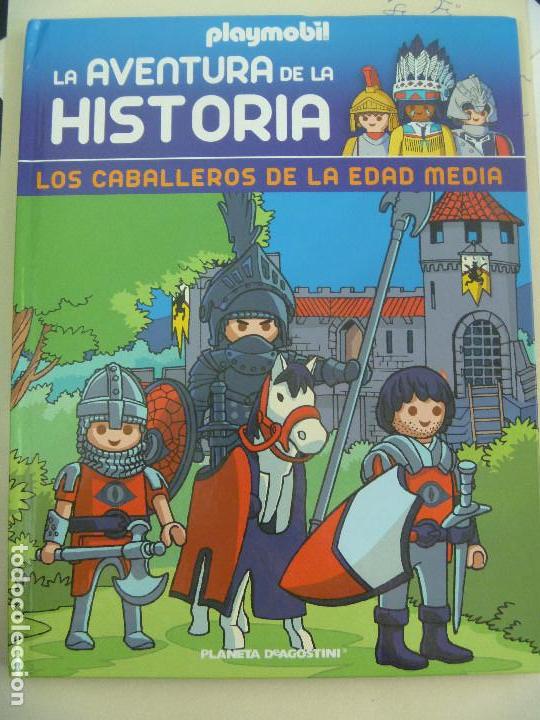 Playmobil: LIBRO DE PLAYMOBIL LA AVENTURA DE LA HISTORIA : LOS CABALLEROS DE LA EDAD MEDIA