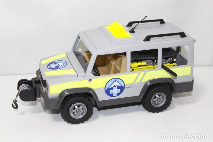 vehiculo rescate montaña playmobil