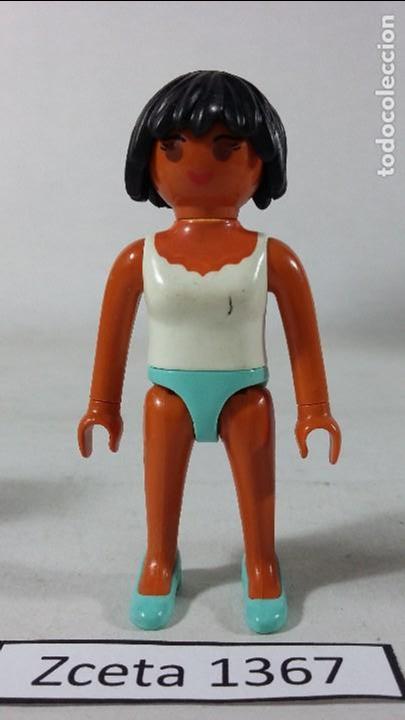 Playmobil: PLAYMOBIL FIGURA FEMENINA EN ROPA INTERIOR CENTRO COMERCIAL CIUDAD (ZCETA)