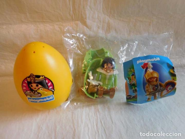 Playmobil: HUEVO AMARILLO PLAYMOBIL CON UNA CORTESANA CON TODOS SUS COMPLEMENTOS &iexcl;&iexcl;&iexcl;DESCATALOGADO!!!