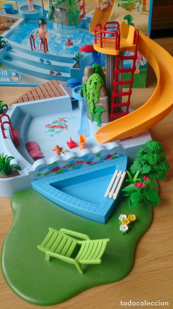 Playmobil: Playmobil 4858 piscina - Foto 6