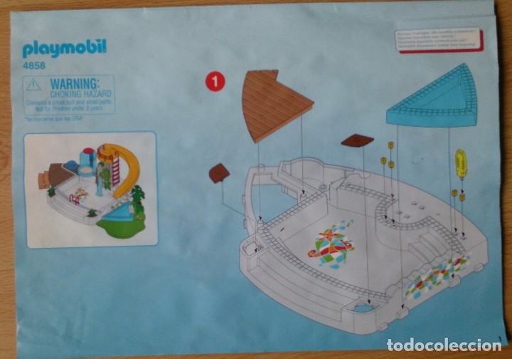 Playmobil: Playmobil 4858 piscina - Foto 11