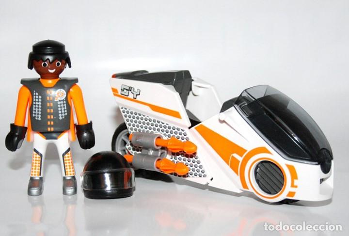 Playmobil: PLAYMOBIL MOTO REF 5288 AGENTS 2
