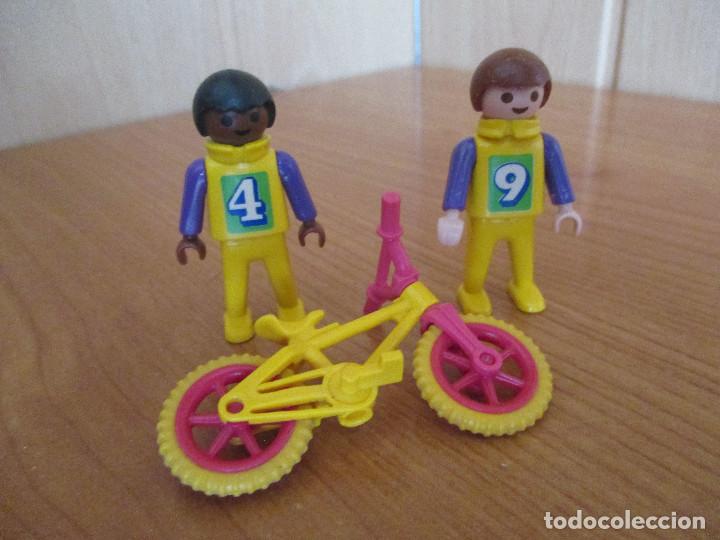 Playmobil: PLAYMOBIL: LOTE 2 CLICS  NI&Ntilde;OS CON BICICLETA