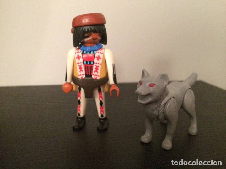 Playmobil: Playmobil indio y lobo - Foto 1