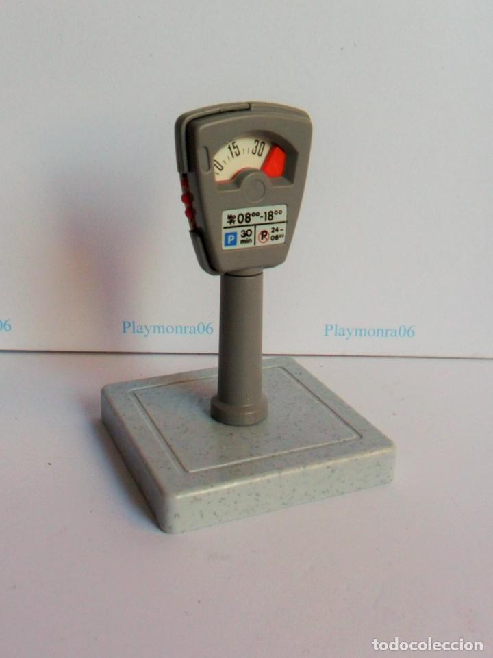 Playmobil: PLAYMOBIL P128 MUEBLES PARQUIMETRO IDEAL ESCENAS CON VEHICULOS