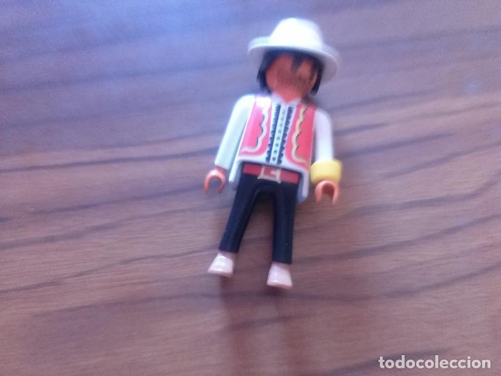 Playmobil: PLAYMOBIL, MU&Ntilde;ECO MEXICANO CON GORRO BLANCO. BUEN ESTADO