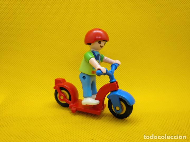 playmobil patinete