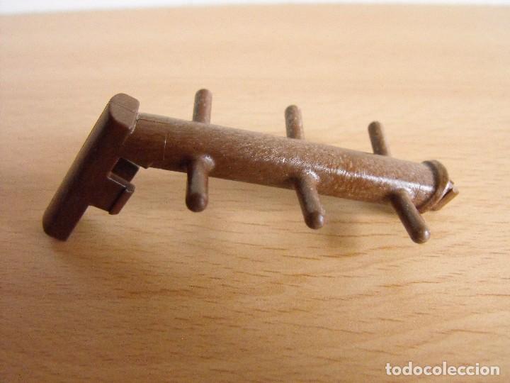 Playmobil: Playmobil. Escalera r&uacute;stica de madera . Medieval, - Foto 1