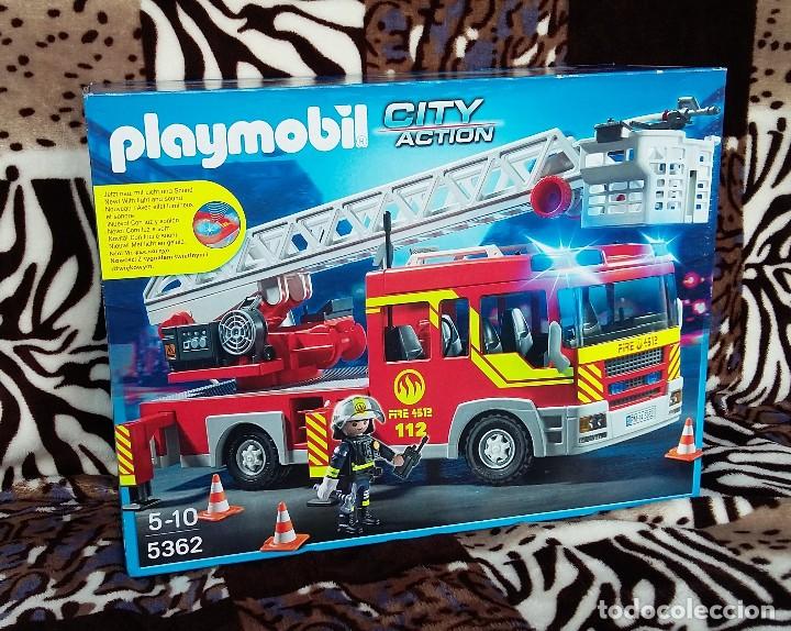 muñecos bomberos playmobil