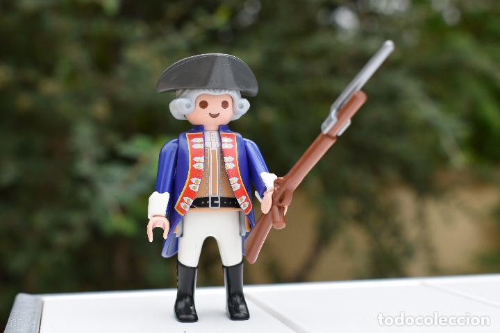Playmobil custom soldado colonial Inglés 