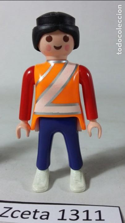 Playmobil: PLAYMOBIL FIGURA MUJER REGULADORA DE TRAFICO COLEGIO CIUDAD (ZCETA)