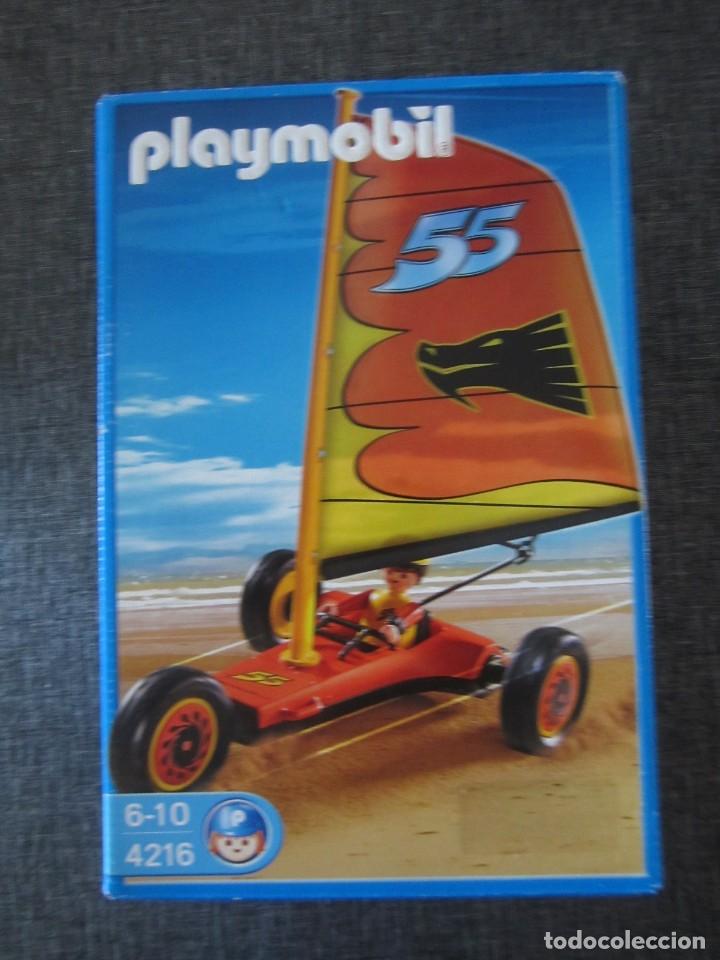 Playmobil: SET PLAYMOBIL REFERENCIA 4216. VELA DE PLAYA. NUEVO EN CAJA SIN ABRIR.
