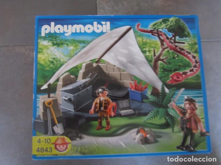 Playmobil: SET PLAYMOBIL 4843 EXPLORADORES Y SERPIENTE. NUEVO EN CAJA