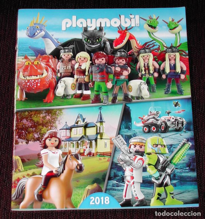 Playmobil: Catalogo PLAYMOBIL 2018 - En perfecto estado.