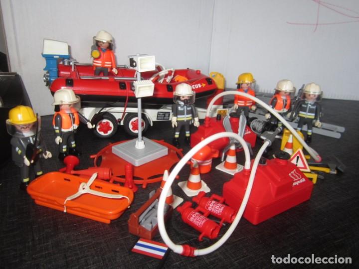 Playmobil: GRAN LOTE BOMBEROS PLAYMOBIL - Foto 1