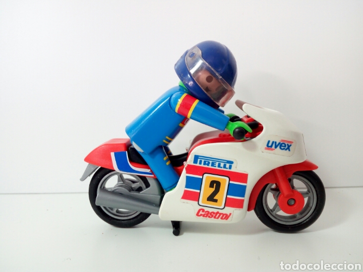 playmobil deportes carreras moto piloto motocro - Acheter Playmobil sur  todocoleccion