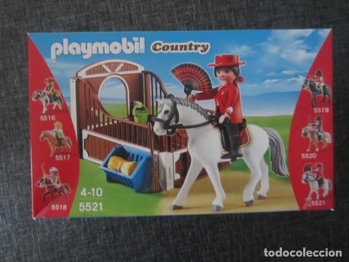 Playmobil: SET  PLAYMOBIL REFERENCIA 5521. CABALLO ANDALUZ. NUEVO EN CAJA