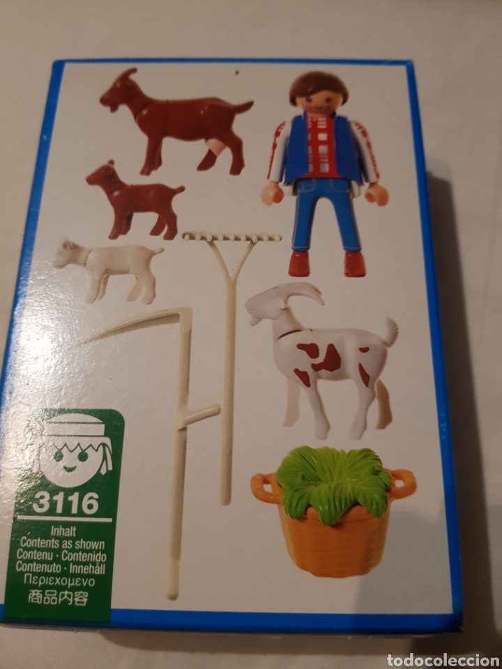 Playmobil: Playmobil Cabrero cabras ref 3116 - Foto 2