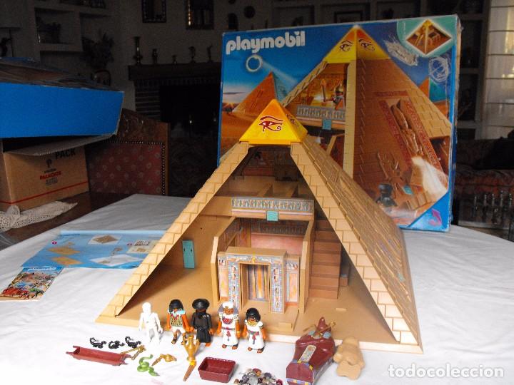 playmobil faraones piramide