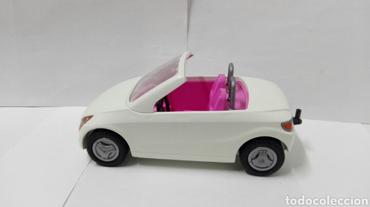 coche playmobil rosa