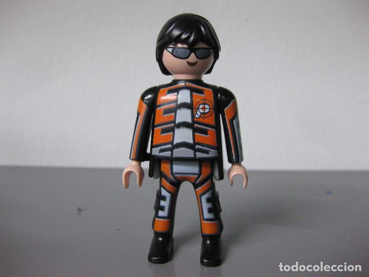Playmobil: playmobil figura chico serie espias gafas MIX8