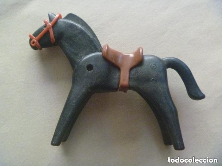 Playmobil: PLAYMOBIL DE 1974 : CABALLO , CON SILLA Y ARNES.