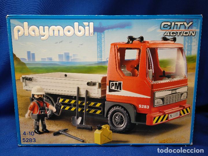 playmobil camión de la construcción ref 5283 - Acheter Playmobil