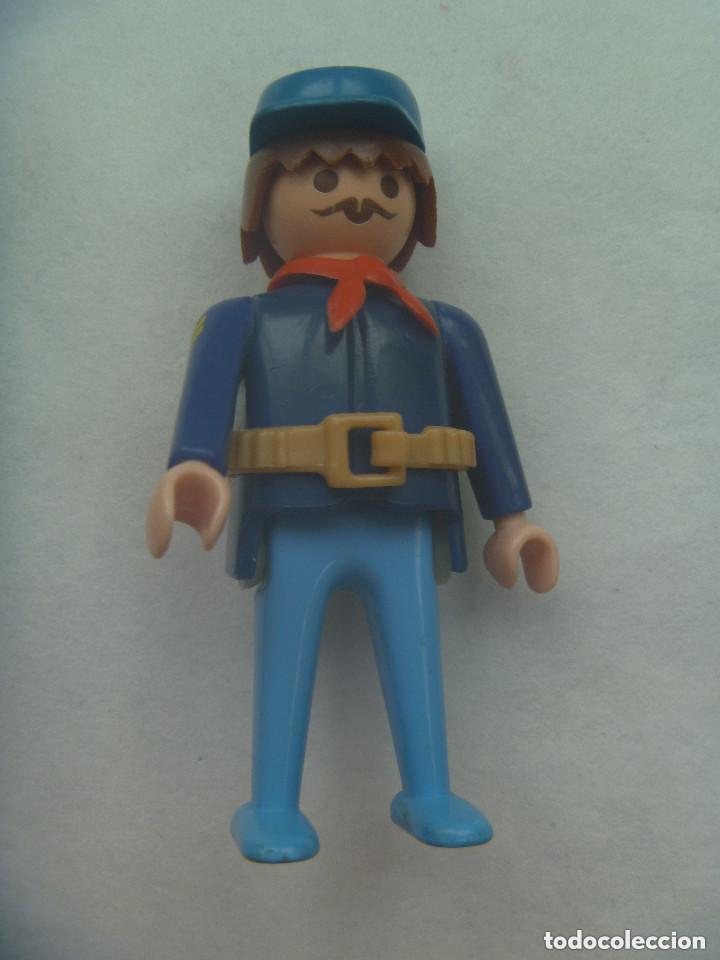 Playmobil: PLAYMOBIL DE 1974 : FIGURA DE MILITAR NORTEAMERICANO, GUERRA CIVL, FEDERAL