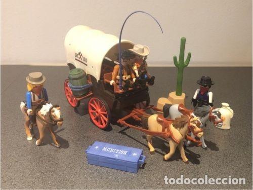 caravana con bandidos de playmobil