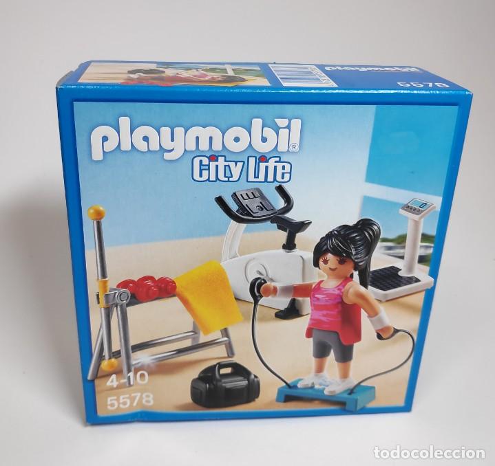 gimnasio de playmobil