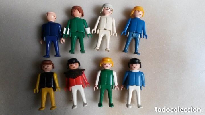 Playmobil: LOTE 8 FIGURAS PLAYMOBIL GEOBRA 1974