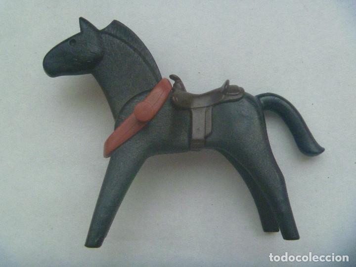 Playmobil: PLAYMOBIL DE 1974 : CABALLO , CON SILLA Y ARNES PARA CARRO